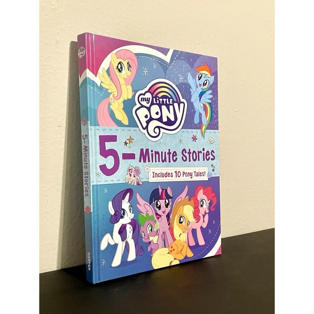 My Little Pony: 5-Minute Stories: Includes 10 Pony Tales! - Hardcover - GOOD‎